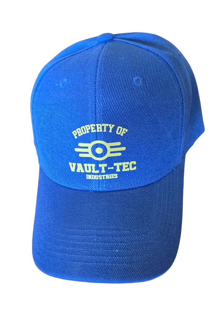 Vault Tec Hat – Property Of Vault Tec – Blue