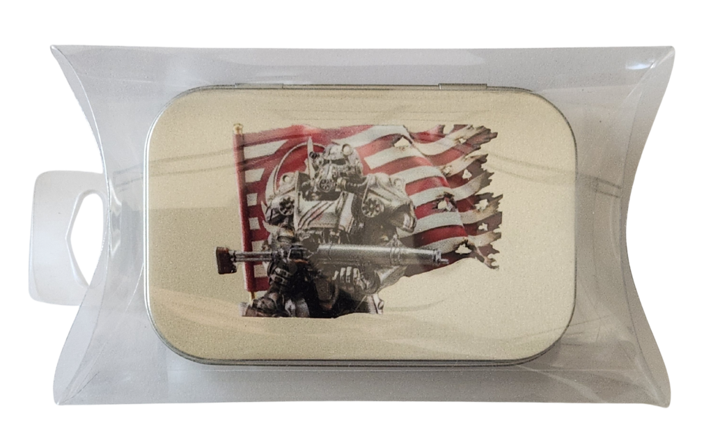 Brotherhood Of Steel – Flag – Metal Tin – Steel