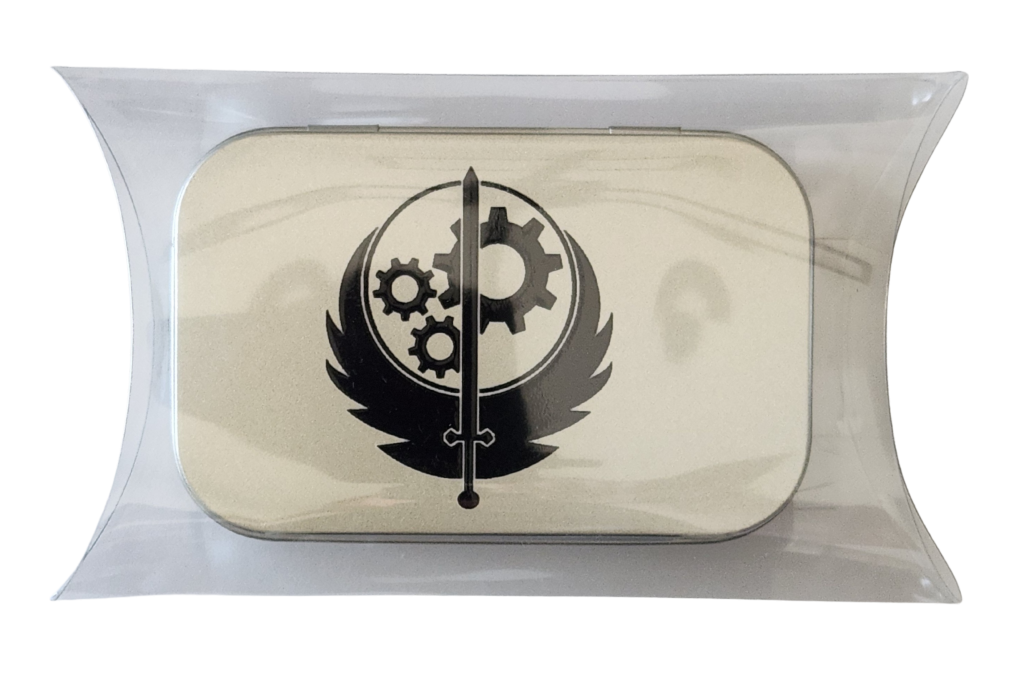 Brotherhood Of Steel – Logo – Metal Tin – Steel