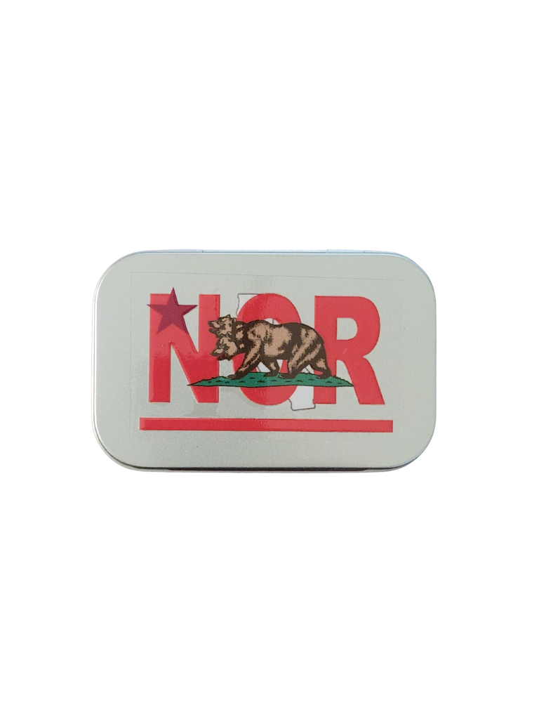 New California –  NCR Logo – Metal Tin – Steel