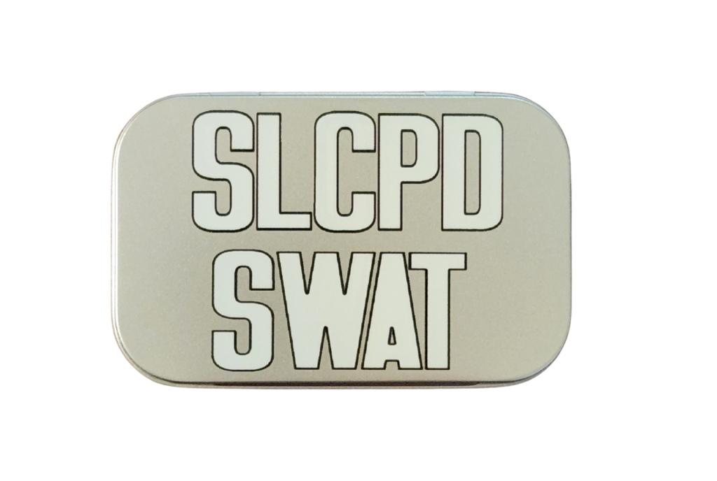 SLCPD SWAT –  Logo – Metal Tin – Steel