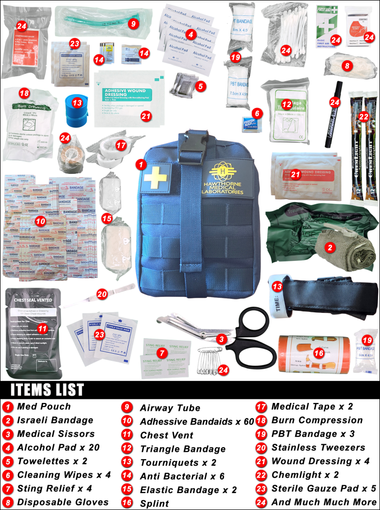 Fallout Hawthorne Medical Labs – 235+ Piece Trauma Kit 1